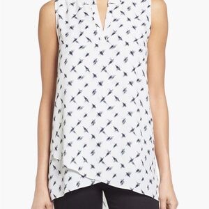 Pleione Sleeveless Asymmetrical Tunic EUC